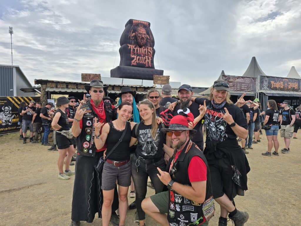 Die Runners-Orga mit Kai von der Rockharz-Orga